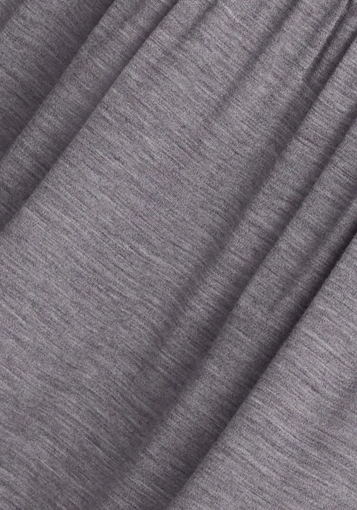 Marilyn Flowy Midi Skirt - Graphite Heather